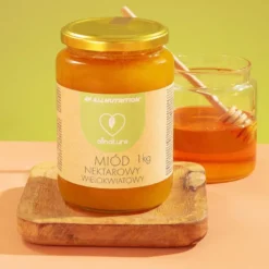 ALLNATURE Miód Nektarowy Wielokwiatowy 1000g