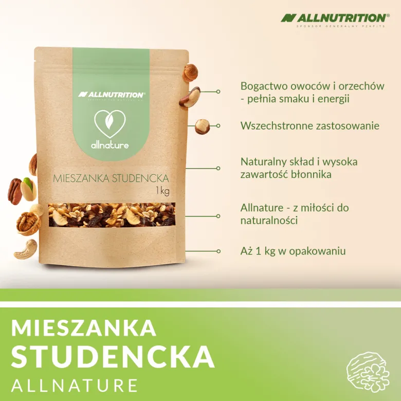 ALLNATURE Mieszanka Studencka 1000g
