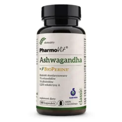 Ashwagandha + BioPerine 180kaps