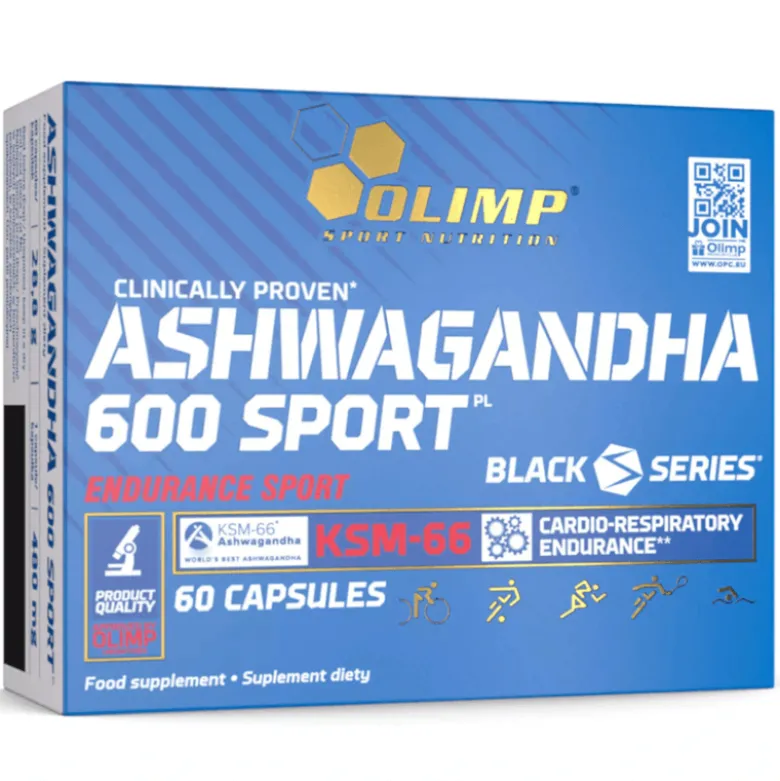 ASHWAGANDHA 600 Sport 60caps