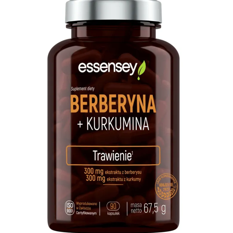 Berberyna + Kurkumina 90 kapsułek
