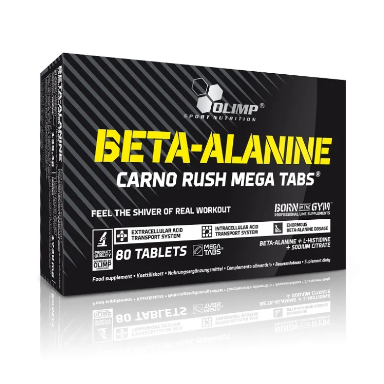 Beta-Alanine Carno Rush Mega Tabs 80tab