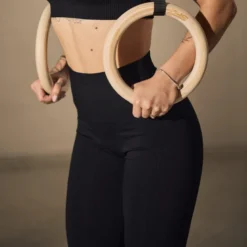 Bezszwowe legginsy BASIC BLACK 1 szt.