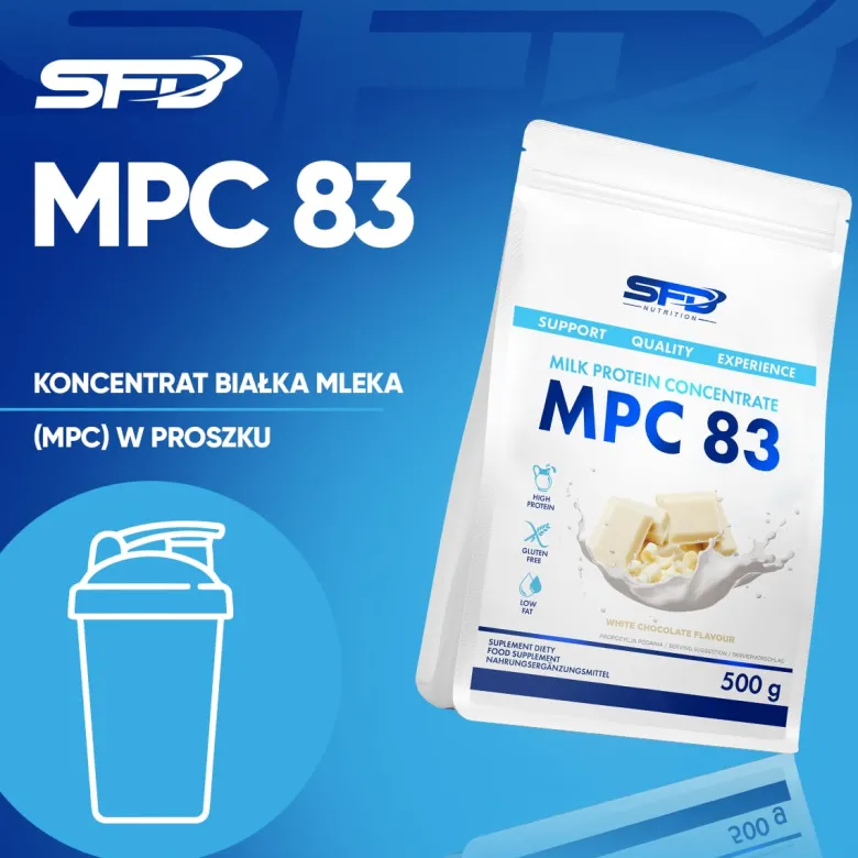 Białko Mleczne MPC 83 500 g