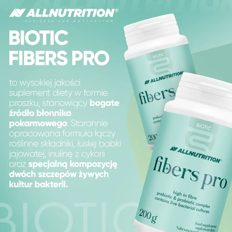 BIOTIC Fibers Pro (błonnik) 200g