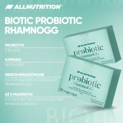 BIOTIC Probiotic RhamnoGG 20 kapsułek
