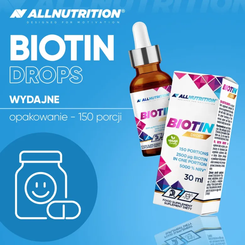 Biotyna krople (Biotin Drops) 30ml