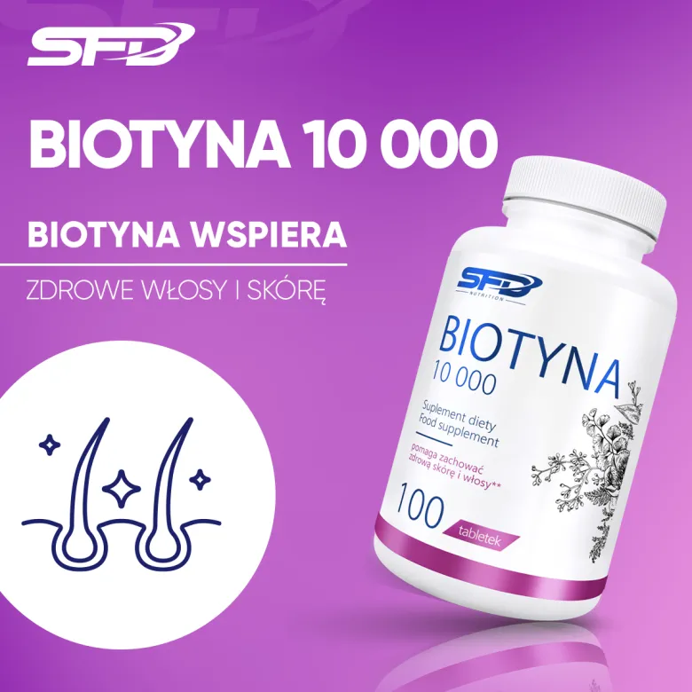 Biotyna 10 000 100 tabletek