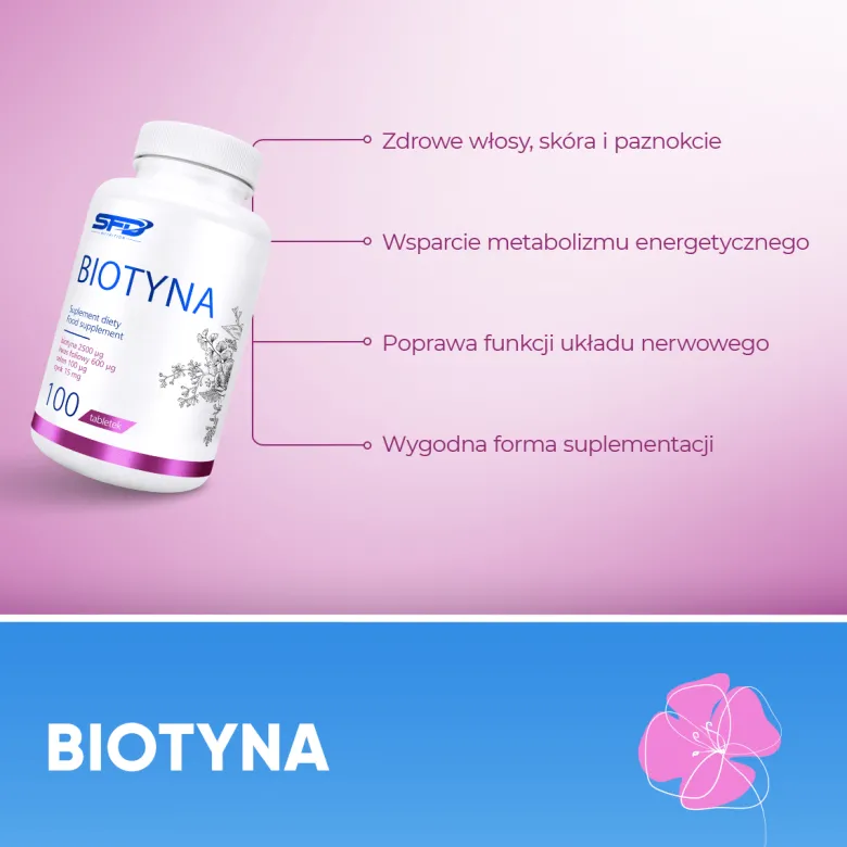 Biotyna 100 tabletek