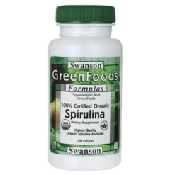 100% Certified Organic Spirulina 180kap