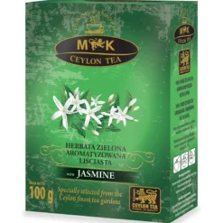 Ceylon Tea Herbata Zielona Liściasta O Smaku Jaśminu 100g