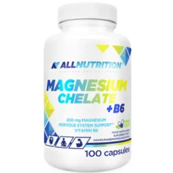 Chelat Magnezu + B6 (Diglicynian Magnezu+B6) 100 kapsułek