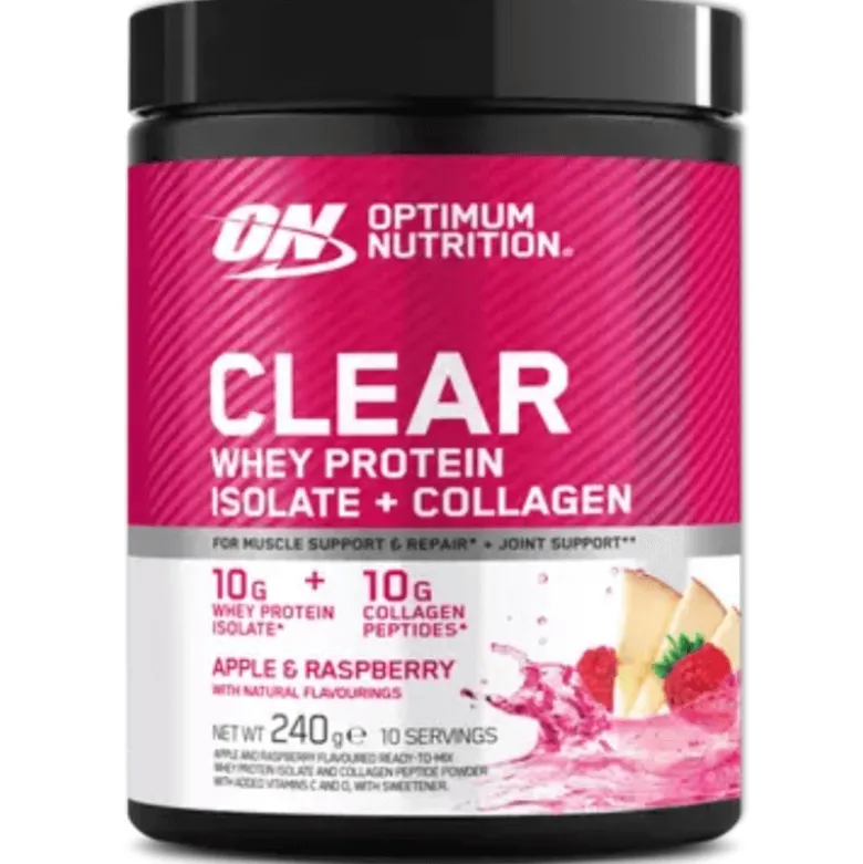 Clear Whey Protein Isolate + Collagen 240g
