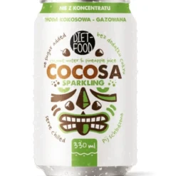 Cocosa Woda Kokosowa Gazowana 330ml