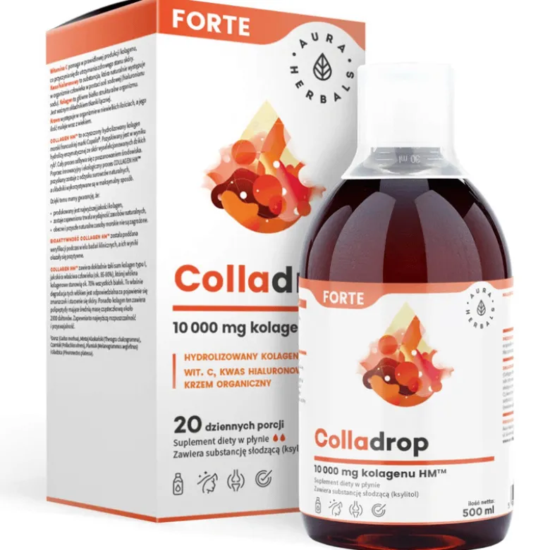 Colladrop Forte kolagen morski 10000 mg 500ml