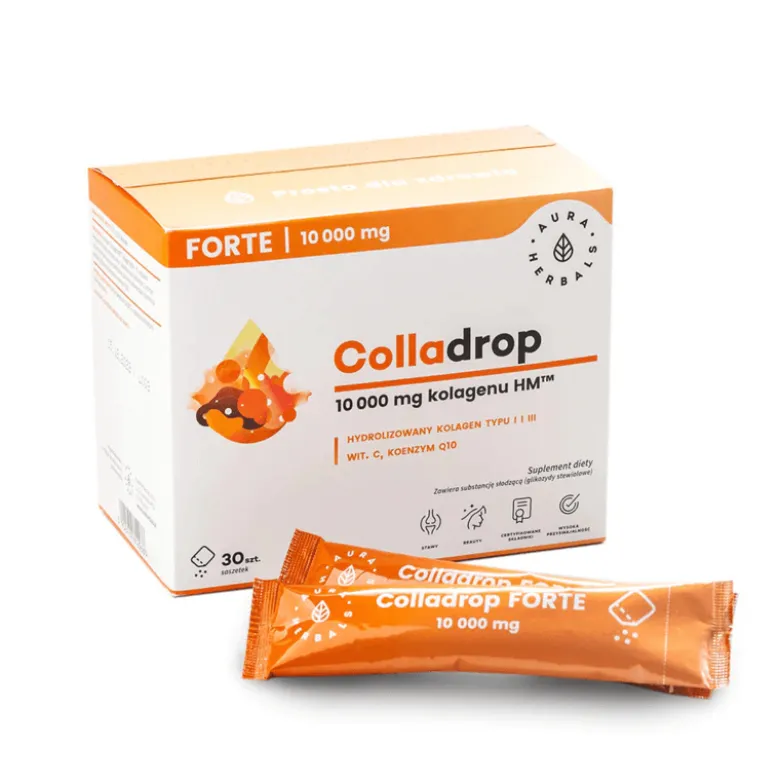 Colladrop Forte Kolagen Morski 10000 mg 30 saszetek