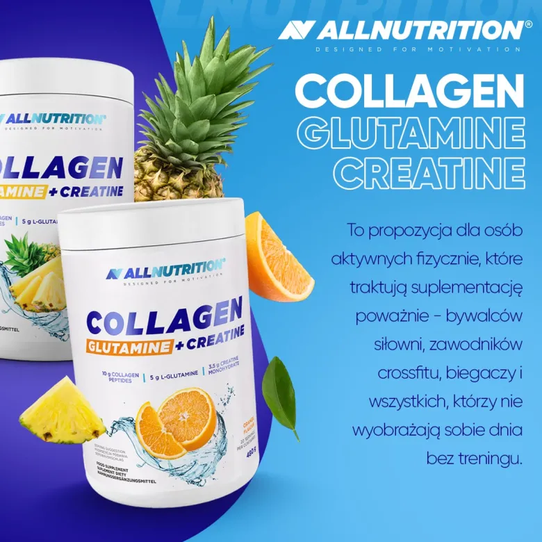Collagen 10 000 mg Glutamine + Creatine 480 g