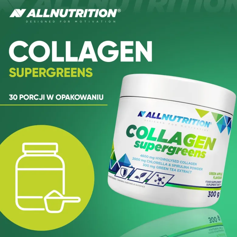 Collagen Supergreens 300g