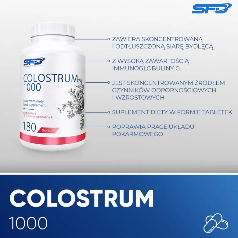 COLOSTRUM 1000 180 tabletek