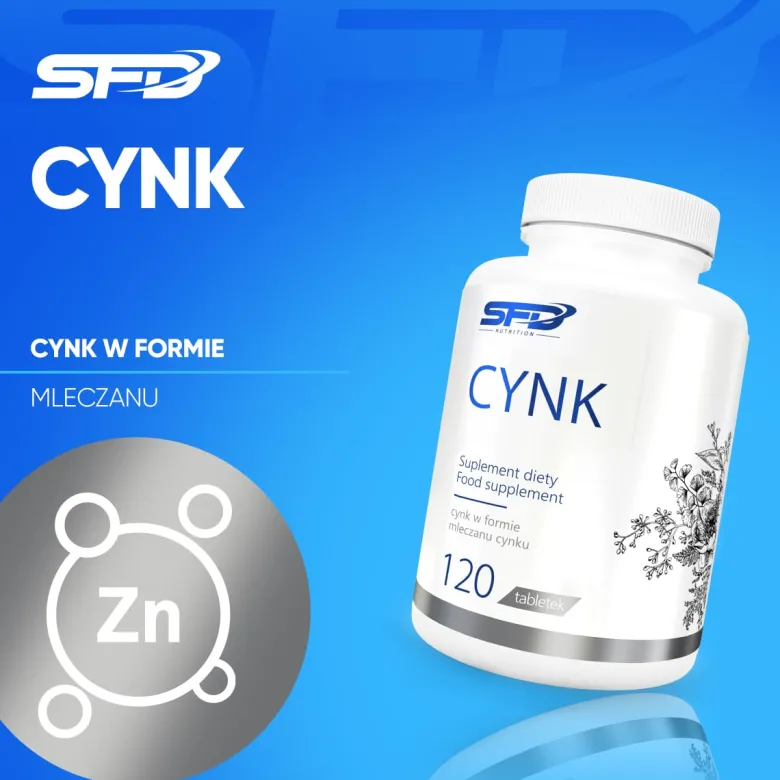 Cynk 15 mg 120 tabletek