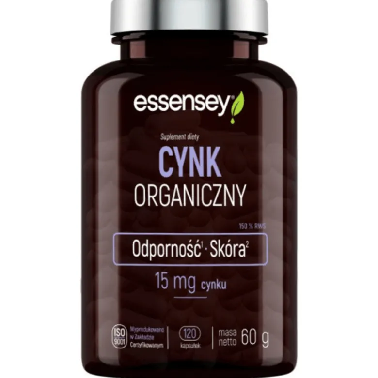 Cynk Organiczny 120 kapsułek