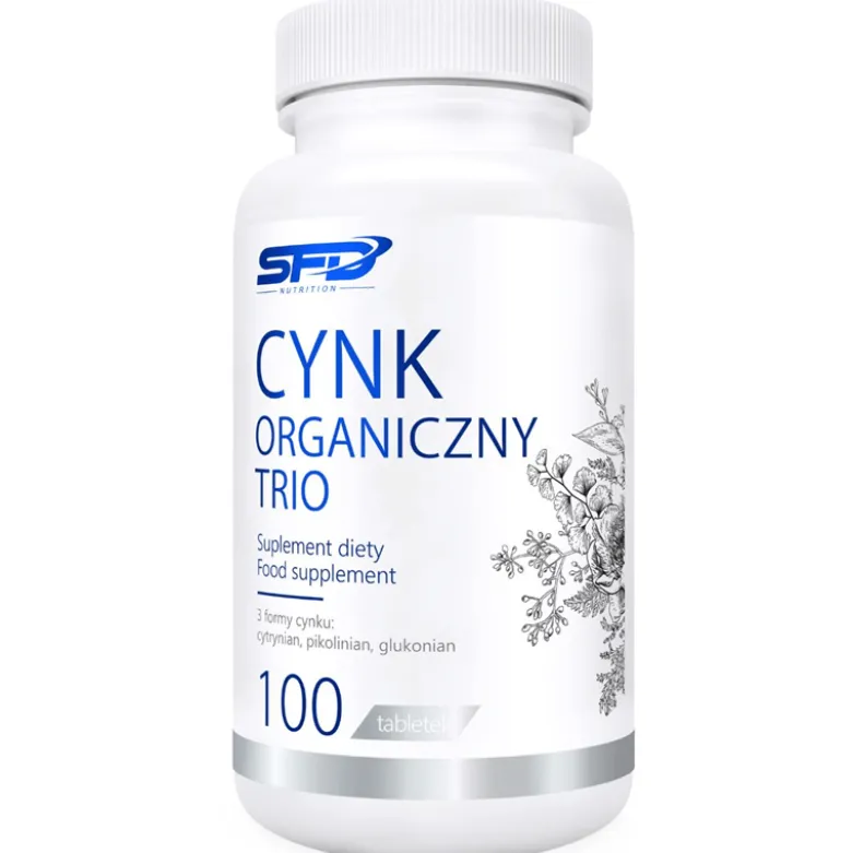 Cynk Organiczny Trio 100 tabletek