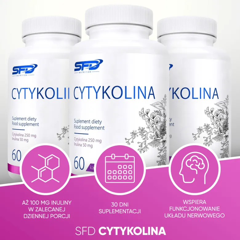 Cytykolina 60 kapsułek