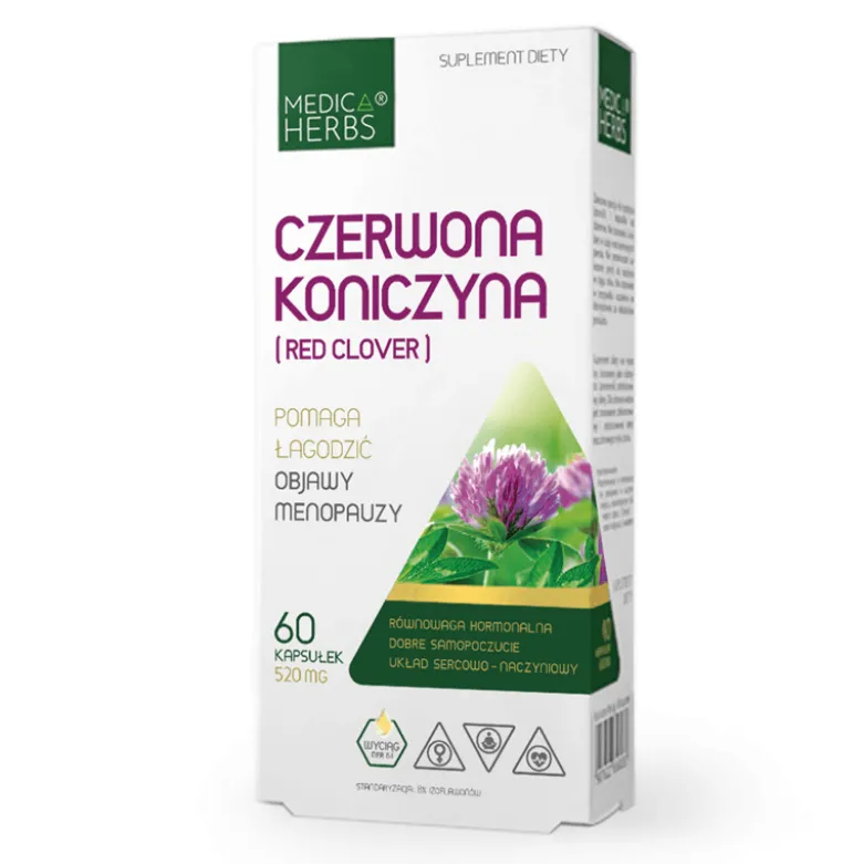 Czerwona koniczyna 60 kapsułek