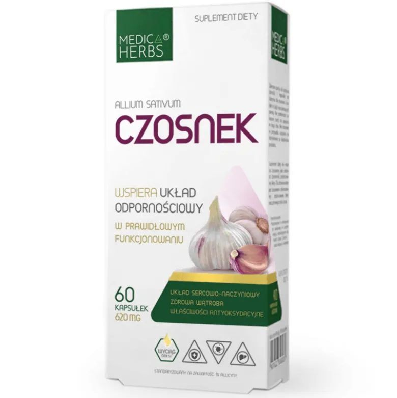 Czosnek 60 kapsułek