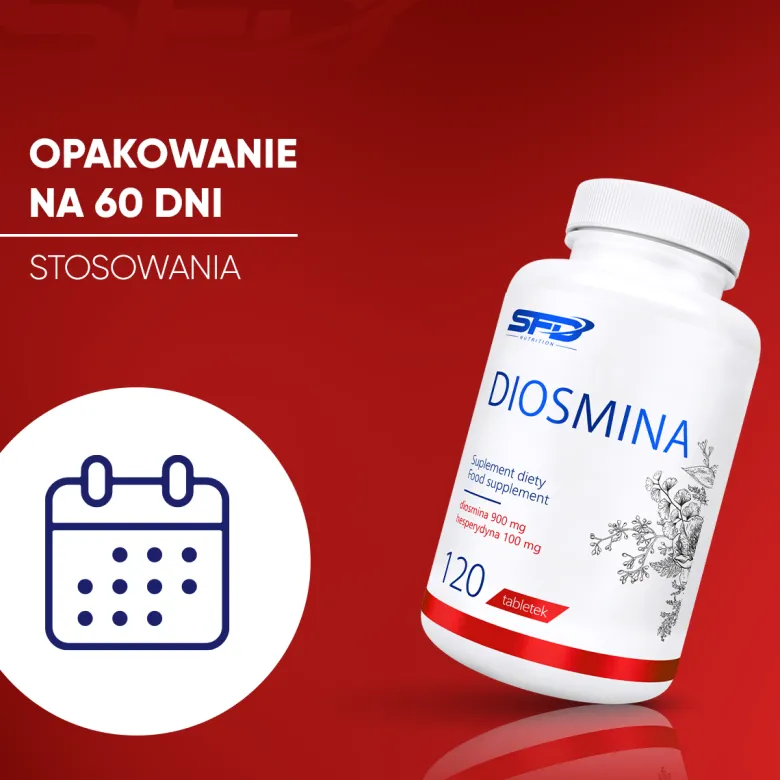 Diosmina 120 tabletek