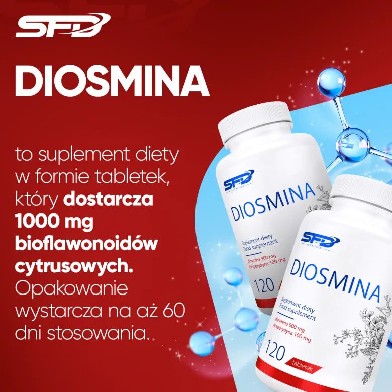 Diosmina 120 tabletek
