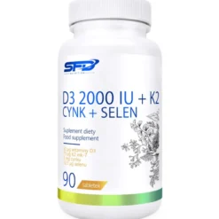 D3 2000 IU+K2+Cynk+Selen 90 tabletek
