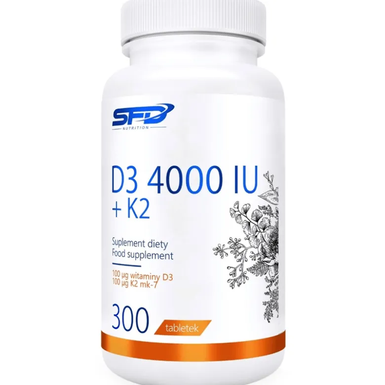 D3 4000 + K2 300 tabletek