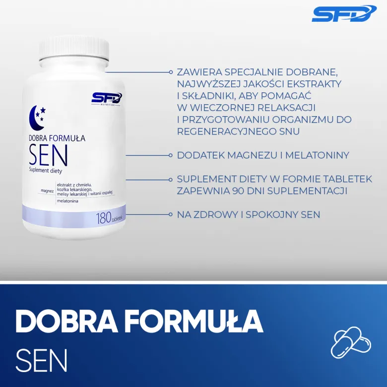 DOBRA FORMUŁA SEN 180 tabletek