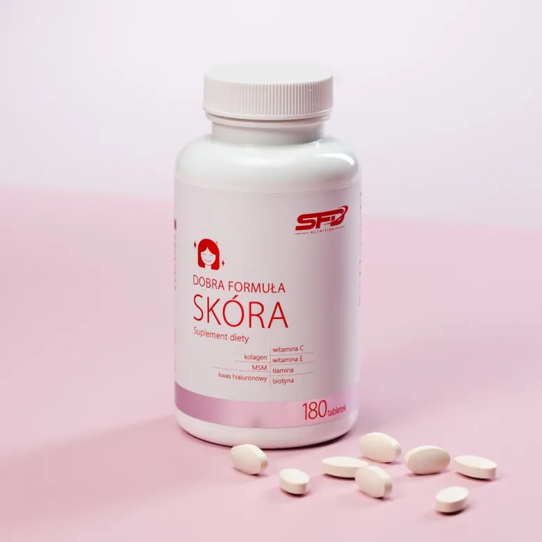 DOBRA FORMUŁA SKÓRA 180 tabletek