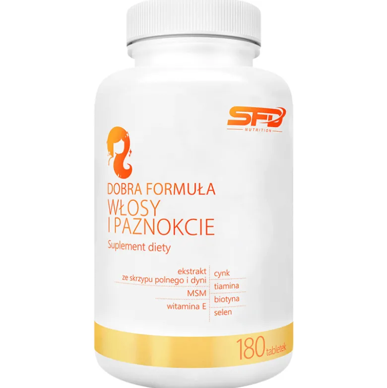 DOBRA FORMUŁA WŁOSY I PAZNOKCIE 180 tabletek