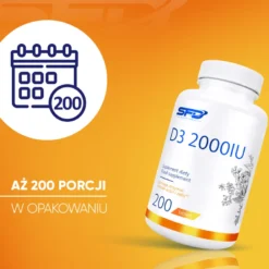 D3 2000 200 tabletek