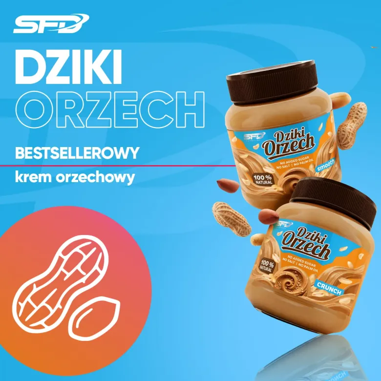 Dziki Orzech 340g