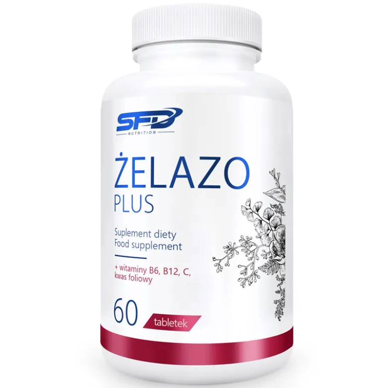 Żelazo Plus 14 mg 60 tabletek