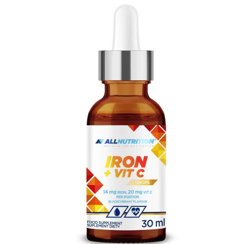 Żelazo + Witamina C krople 30ml
