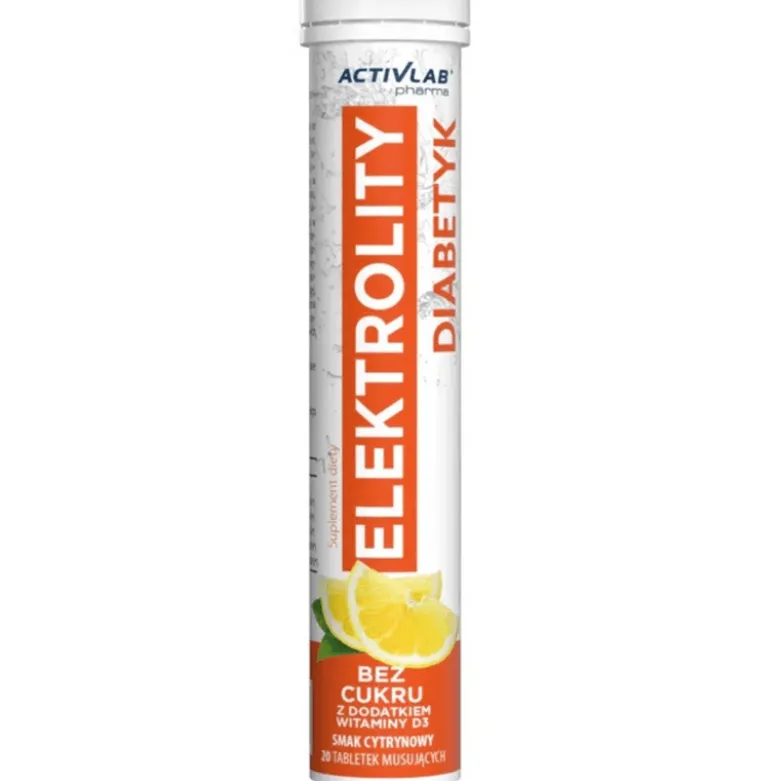 Elektrolity Diabetyk 20 tabletek