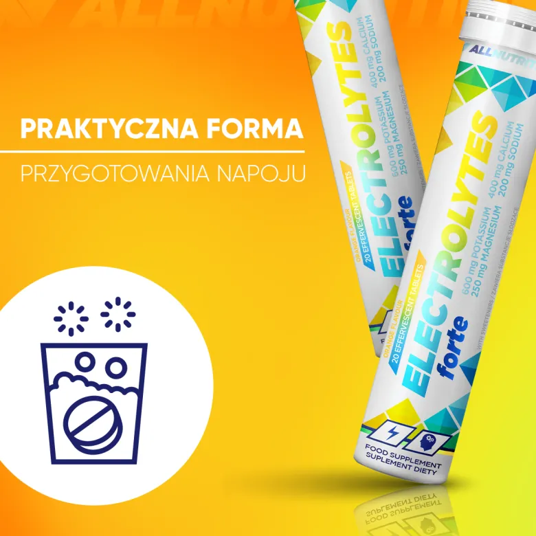 Elektrolity Forte (Electrolytes Forte) 20 tabletek