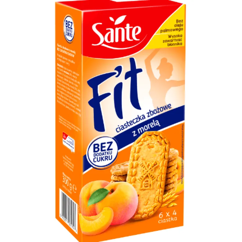 Fit Ciasteczka zbożowe 300g