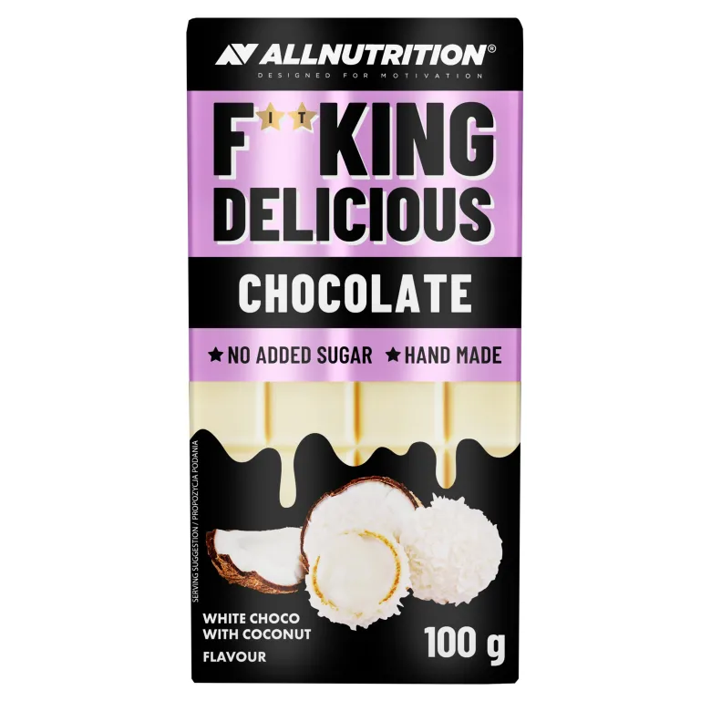 Fitking Chocolate White Choco With Coconut 100g