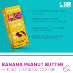 Fitking Delicious Cookie Banana Peanut Butter 128g