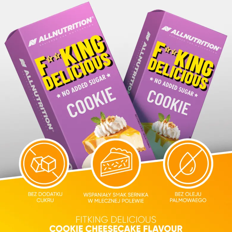 Fitking Delicious Cookie Cheesecake Flavour 128g
