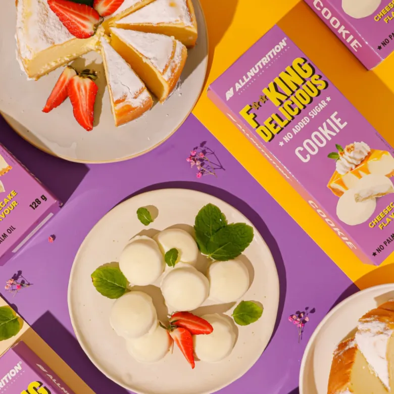 Fitking Delicious Cookie Cheesecake Flavour 128g