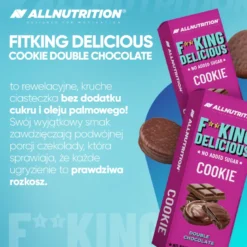 Fitking Delicious Cookie Double Chocolate 128g