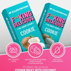 Fitking Delicious Cookie Milky With Coconut 128g