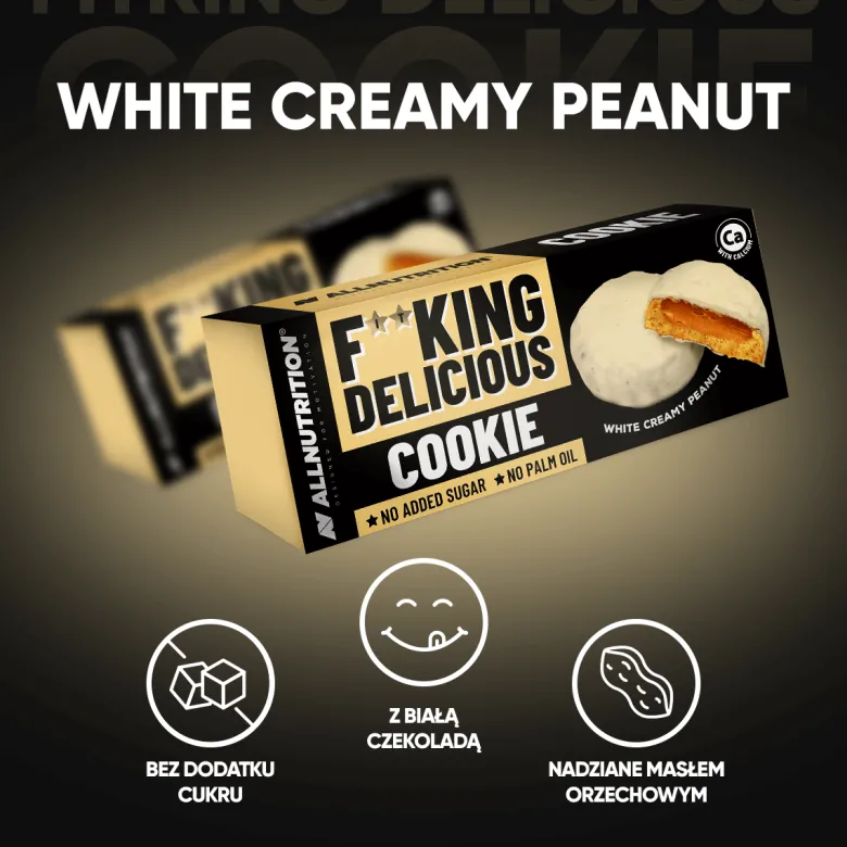 Fitking Delicious Cookie White Creamy Peanut 128g